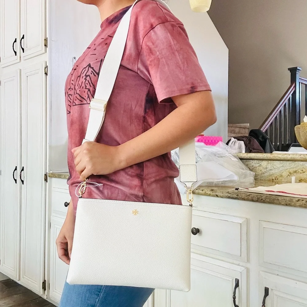 New Tory Burch Swingpack BLAKE  new ivory - Picture 9 of 14